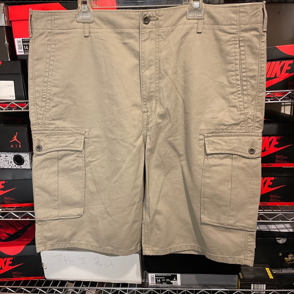 Levi Strauss Cargo Shorts Mens Brown Levis Classic Pockets